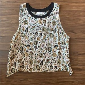 ALC silk tank top